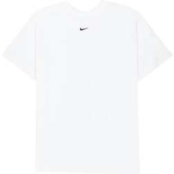 Nike Women's Sportswear Essential Oversized Short-Sleeve Top - White/Black