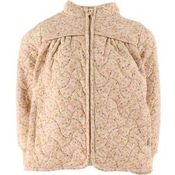 Wheat Thilde Thermo Jacket - Soft Beige Flowers (8402d-982r-9057)