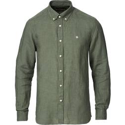 Morris Douglas Linen Shirt - Olive