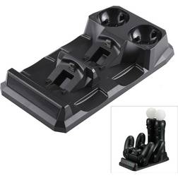 24hshop PS4 Dualshock & PS Move Control Charging Stand
