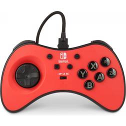 PowerA Fusion Wired Fightpad (Switch, PS4, Xbox One) - Rød