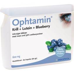 DeepSeaPharma Krill+Lutein+Blueberry 60 stk