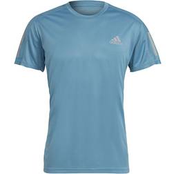adidas Own The Run T-shirt Men - Hazy Blue