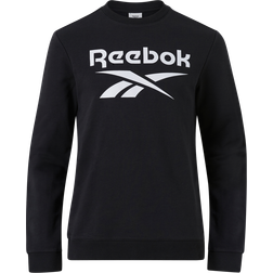 Reebok Identity Big Logo Crew Sweatshirt - Black