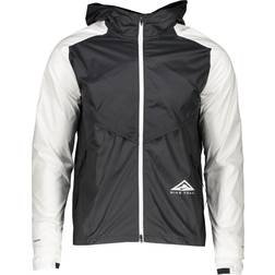 Nike Windrunner Trail Running Jacket Men - Black/Dark Smoke Grey/White/White