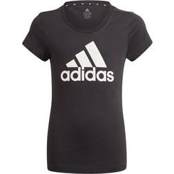 adidas Girl's Essentials T-shirt - Black/White (GN4069)
