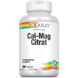 Solaray Cal-Mag Citrate 180 stk
