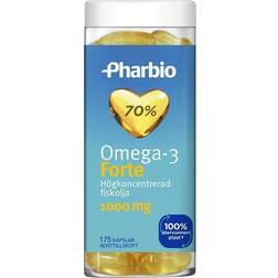 Pharbio Omega-3 Forte 1000mg 175 stk