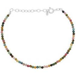 Pernille Corydon Rainbow Bracelet - Silver/Tourmaline