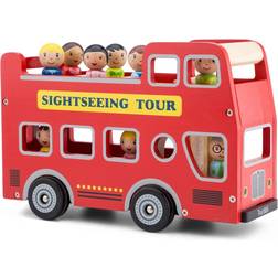 New Classic Toys City Tour Bus with 9 Play Figures