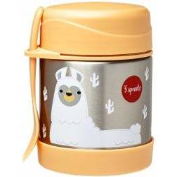 3 Sprouts Llama Stainless Steel Food Jar