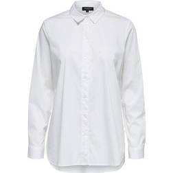 Selected Organic Cotton Skjorte - White/Bright White