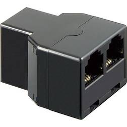 MicroConnect RJ11-2RJ11 Adapter