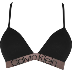 Calvin Klein Icon Cotton Triangle Bra - Black
