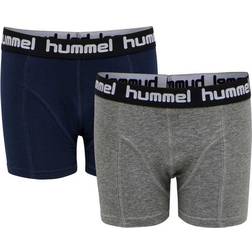 Hummel Boxers 2-pack - Medium Melange (204858-2800)