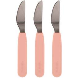 Filibabba Silikone Knive 3-pack Peach