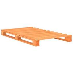 vidaXL Pallet 14cm Sengeramme 100x200cm