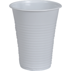 Plastic Cups White 100-pack