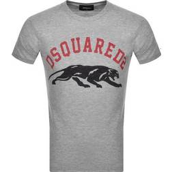 DSquared2 D2 Tiger Dan T- shirt - Grey