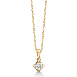 Mads Z Crown Pendant (0.16ct) - Gold/Diamond