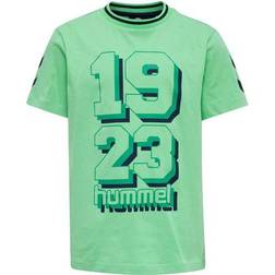 Hummel Archie S/S T-shirt - Jade Cream (210681-9991)