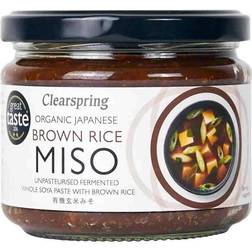 Clearspring Organic Japanese Brown Rice Miso Paste Unpasteurised 300g