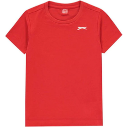 Slazenger Junior Plain T-shirts - Red