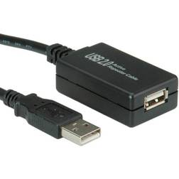 Value Active USB A-USB A M-F 2.0 12m