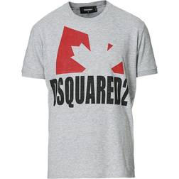 DSquared2 Leaf T-shirt - Grey Heather
