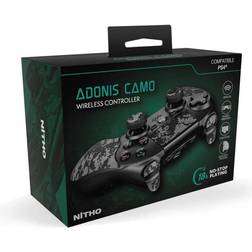 Nitho Adonis BT Game Controller (PS4/PS3/Switch/PC) - Sort Camo