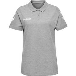 Hummel Go Polo Shirt Women - Grey Melange