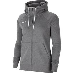 Nike Women's Team Club 20 Full Zip Hoodie - Charcoal/White