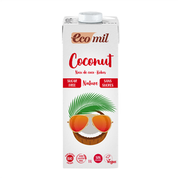Ecomil Kokos mælk sukker-Free Bio 100cl