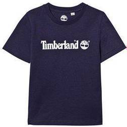 Timberland T-shirt with Logo Print - Marine (T25P12-082)