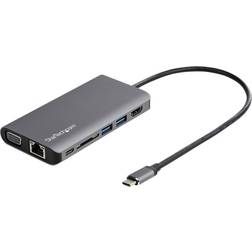 StarTech USB C - USB A/RJ45/HDMI/VGA/3.5mm/USB C Adapter