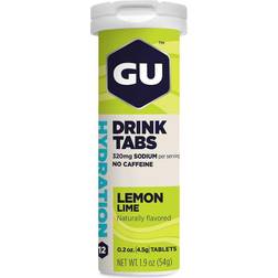Gu Hydration Drink Tabs Lemon Lime 12 stk