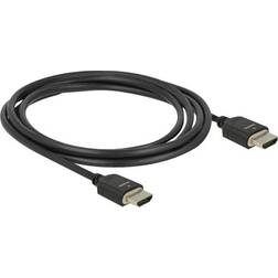 DeLock Ultra High Speed with Ethernet HDMI-HDMI 2m