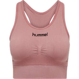 Hummel First Seamless Sports Bra - Dusty Rose