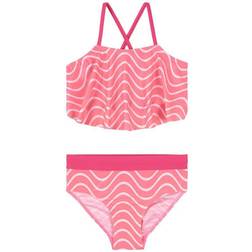 Reima Kid's Aallokko Bikini Set - Neon Pink (526418-4424)