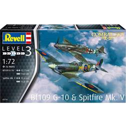 Revell Combat Set Bf109G-10 & Spitfire MkV 03710