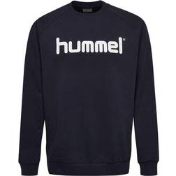 Hummel Go Kids Cotton Logo Sweatshirt - Marine (203516-7026)