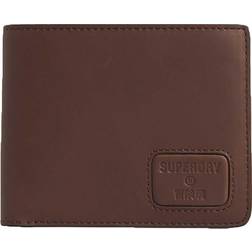Superdry Nyc Bifold Leather Wallet - Brown
