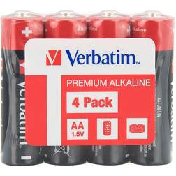 Verbatim AA Alkaline Compatible 4-pack Wrap
