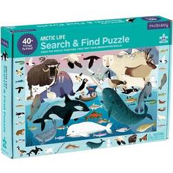 Mudpuppy Arctic Life Search & Find 64 Pieces