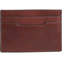 Superdry Leather Card Holder - Tan