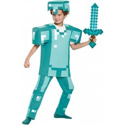 Disguise Minecraft Armor Børnekostume Deluxe