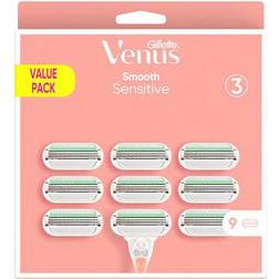 Gillette Venus Smooth Sensitive Blades 9-pack