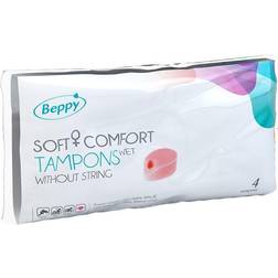 Beppy Soft + Comfort Tampons Wet 4-pack