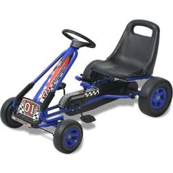 vidaXL Go Kart with Pedal & Adjustable Seat