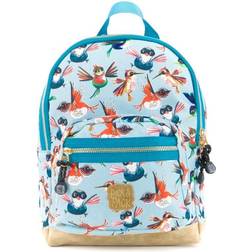 Pick & Pack Birds Backpack S - Dusty Blue